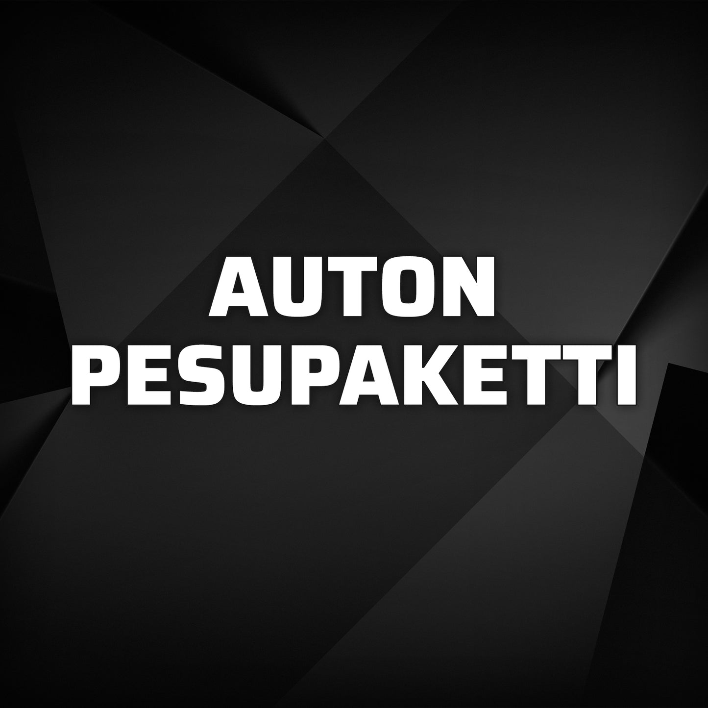 Autonpesupaketti - Team Aatelia