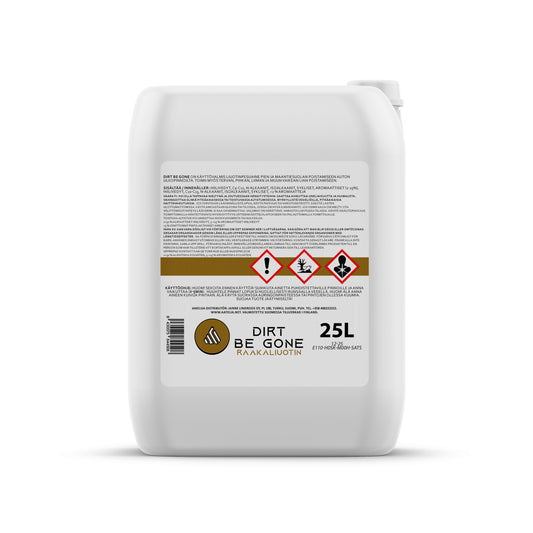 Dirt Be Gone Raakaliuotin - Team Aatelia