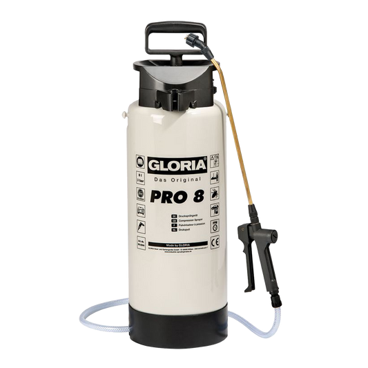 Gloria Painesumutin Pro 8 -2018, 8.0L Viton