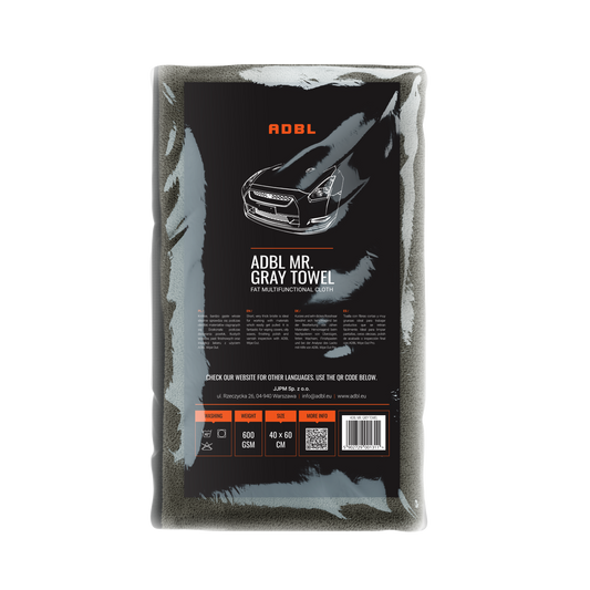 Mikrokuituliina 600GSM Mr. Gray